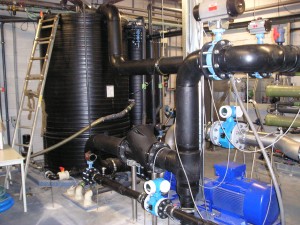 HDPE waterzuivering installatie